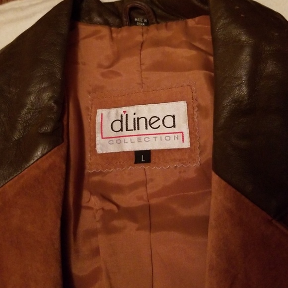 Brown Leather Coat - Picture 4 of 8